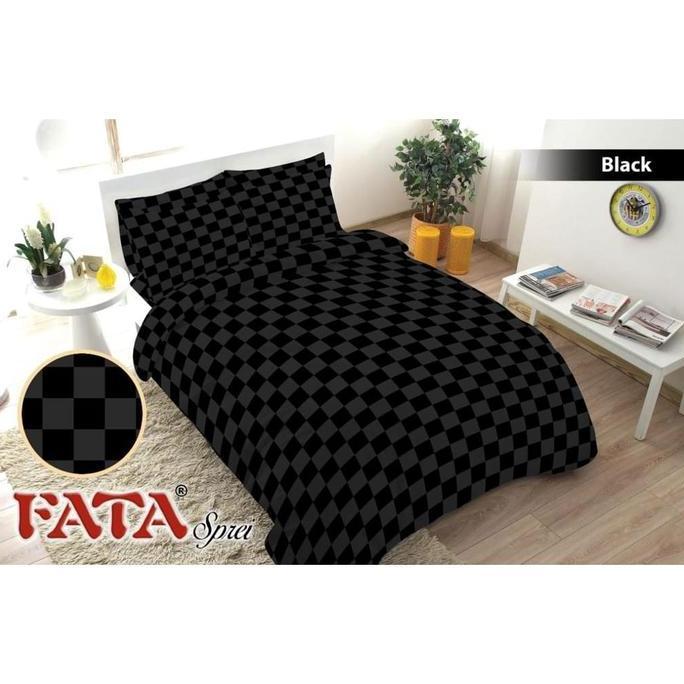 Promo bed cover single 120x200 fata polos / set bedcover fata polos 120x200 Diskon