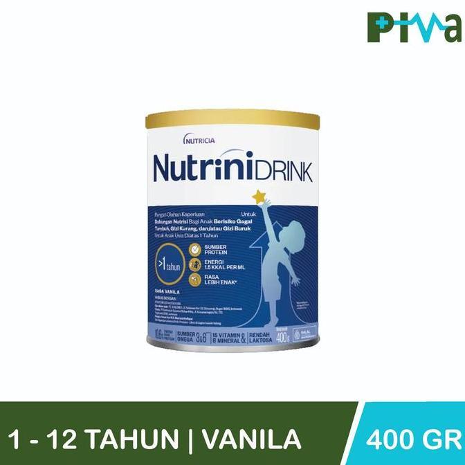 Terlaris Nutrinidrink Powder 400G Susu Kaleng Bubuk Formula Pertumbuhan