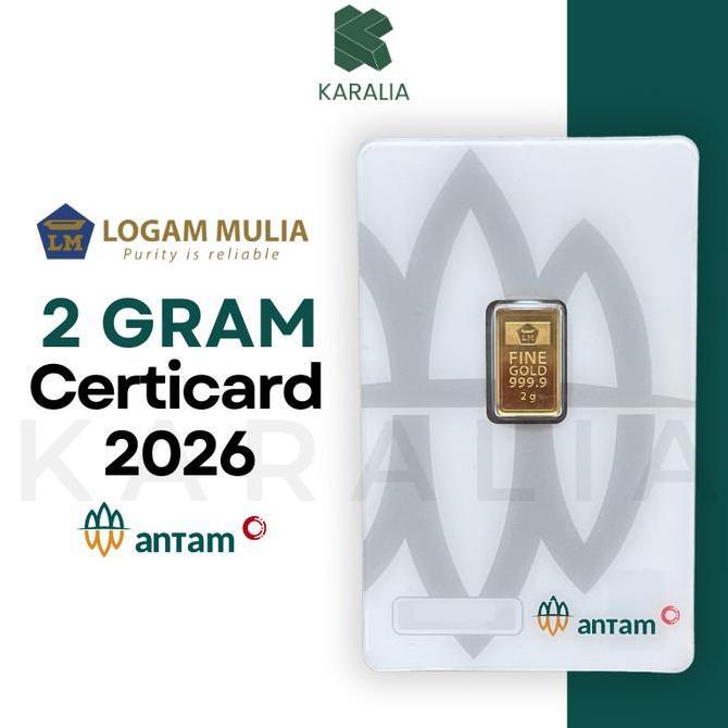 SATUSATUTOKO - EMAS ANTAM 2 GRAM EMAS LOGAM MULIA ANTAM 2 GRAM LM ANTAM 2 GRAM LOGAM MULIA 2 GRAM