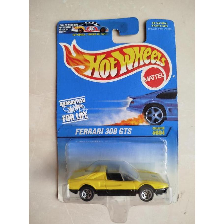 HOT WHEELS - FERRARI 308 GTS / AUTHENTIC TOURING ROOF  RARE MCS27