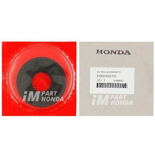 91202-K50-T01 OIL SEAL SIL KRUK AS KIRI 20.8X52X6X7.5 BEAT ESP K25 POP ECO STREET K81 SCOOPY ESP K16