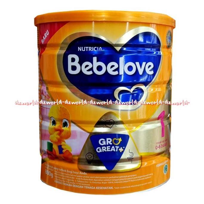Terlaris Nutricia 800Gr Bebelove 1 Susu Formula Bayi 0-6Bulan Bebe Love 1 Satu Bebelac 800 Gram Go G