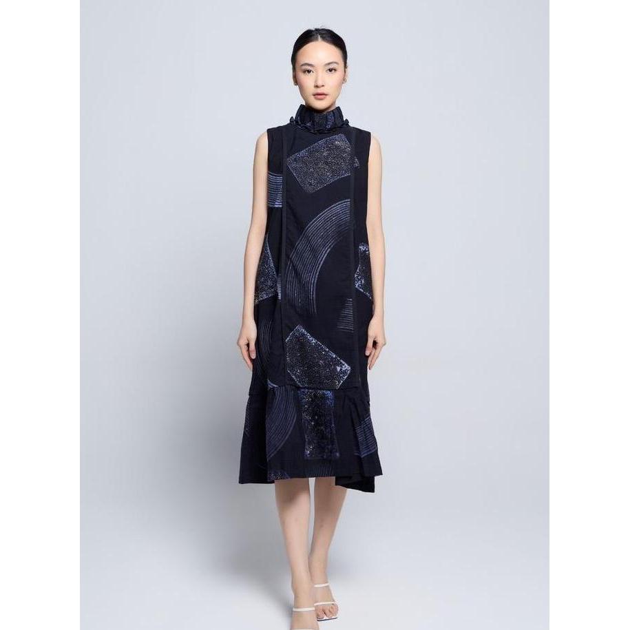 Oemah Etnik - Black Kanawa Batik Dress
