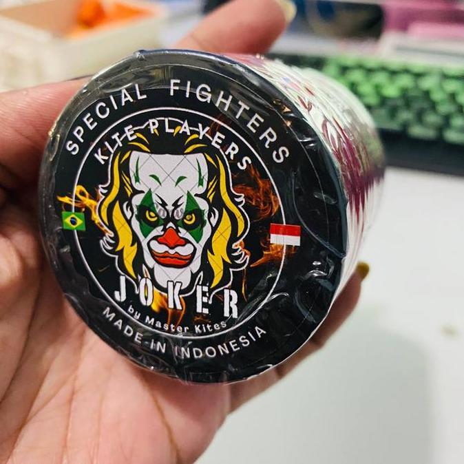Gelasan molor cap JOKER by Queen, Size 027, Garis untuk anak-anak, Panjang dan bagus / grosir benang