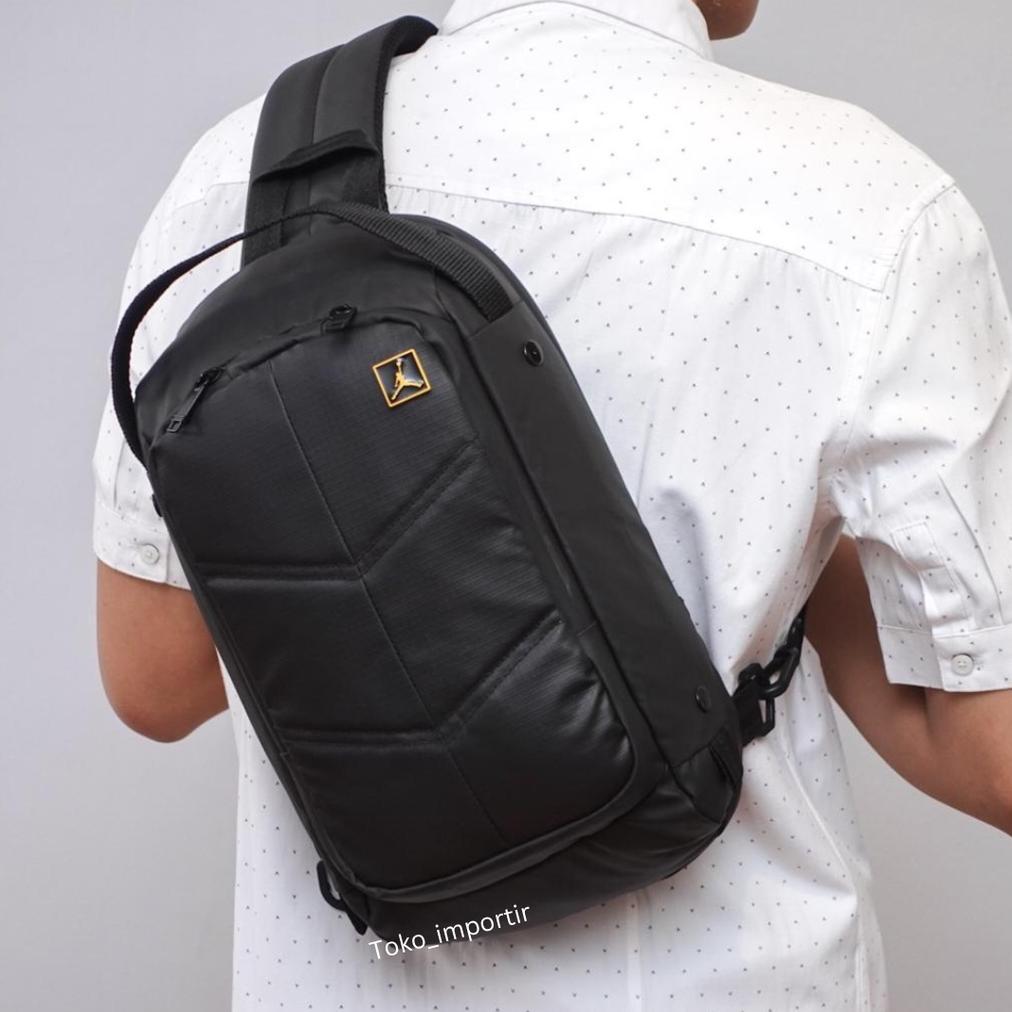 CUCI GUDANG Slingbag Air Jordan Import Mirror Original Bahan Tebal