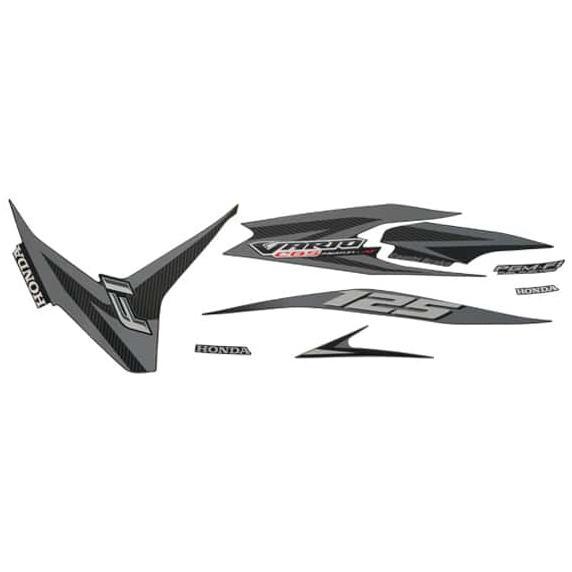 STICKER BODY SET KANAN VIOLET HONDA VARIO TECHNO 125 HELM-IN FI CBS 871X0KZR610ZCR
