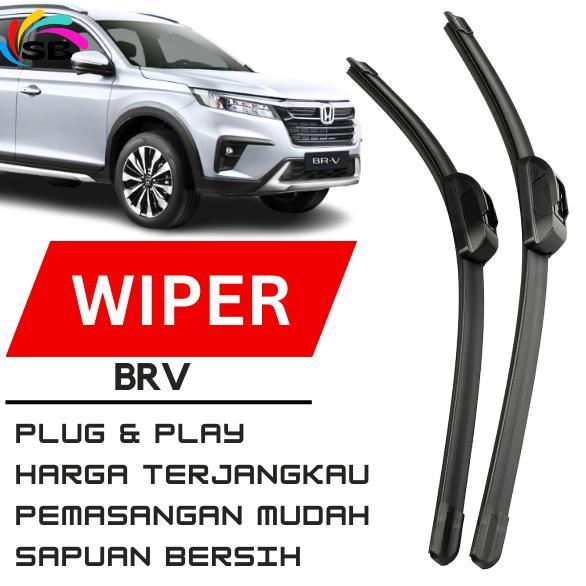 Best Seller Wiper Brv 2016 Depan Kanan Kiri 1 Set Wiper Brv 2023 Frameless Wiper 2017 Wiper Brv 2018