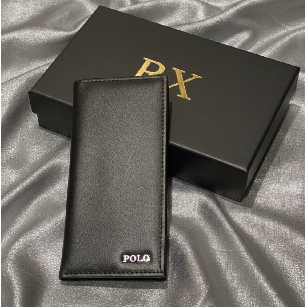 HOT DEALS Dompet Pria Kulit Sintetis Dompet Pria Wallet PANJANG Polo