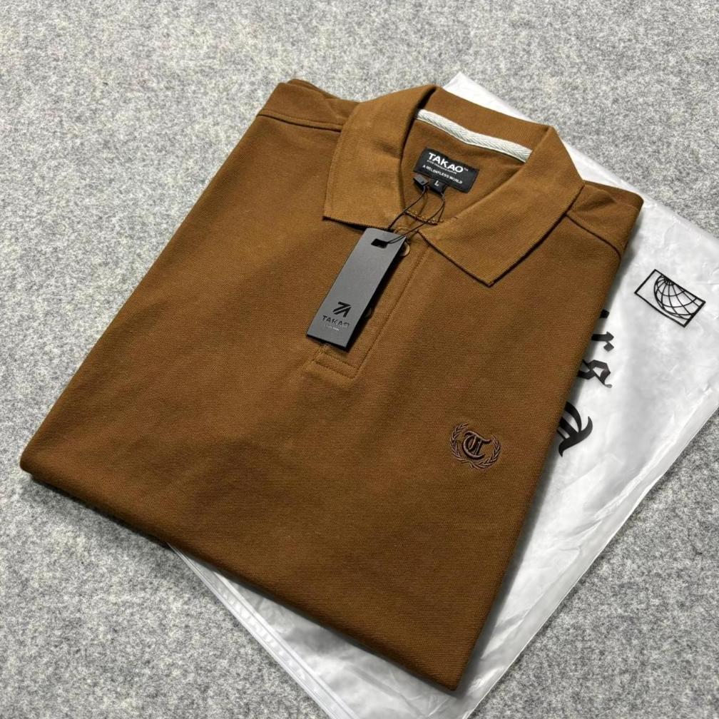 MURAH Kaos Polo Pria Polos Premium Adem Elegan Hitam Slimfit