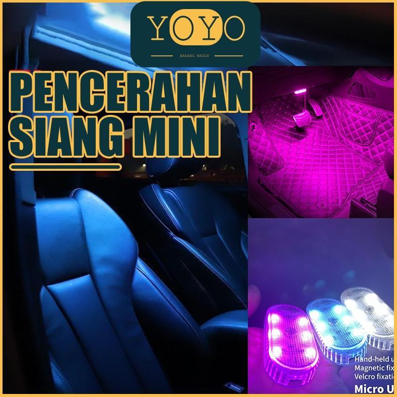 Hemat Lampu Sentuh Led Mobil Mini Lampu Sentuh Lampu Ambient Auto Atap Langit-Langit Lampu Baca Led 