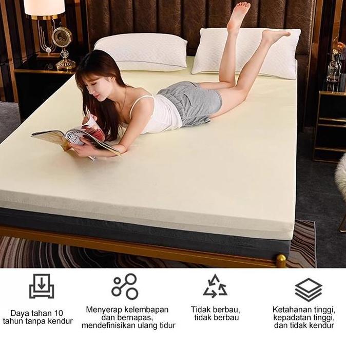 Promo Kasur Busa Reguler Penopang Tulang Belakang Ergonomis, Busa HD Tahan Lama, Dukungan Tubuh Mera