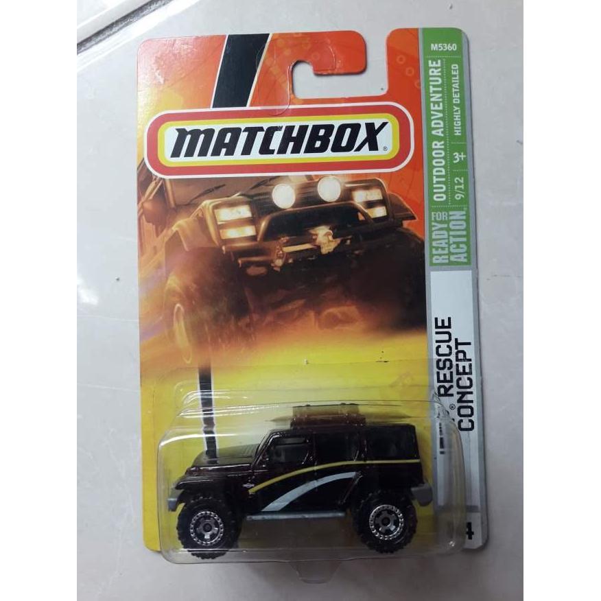 MATCHBOX - JEEP RESCUE CONCEPT MCS27