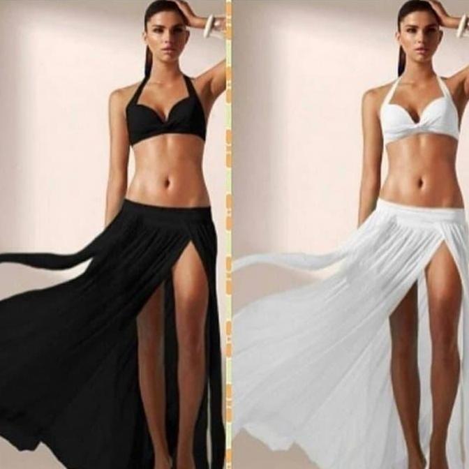 SKIRT OUTER ONLY - LIVY RENATA skirt outer cover up bikini / chiffon outer rok wanita / summer outer