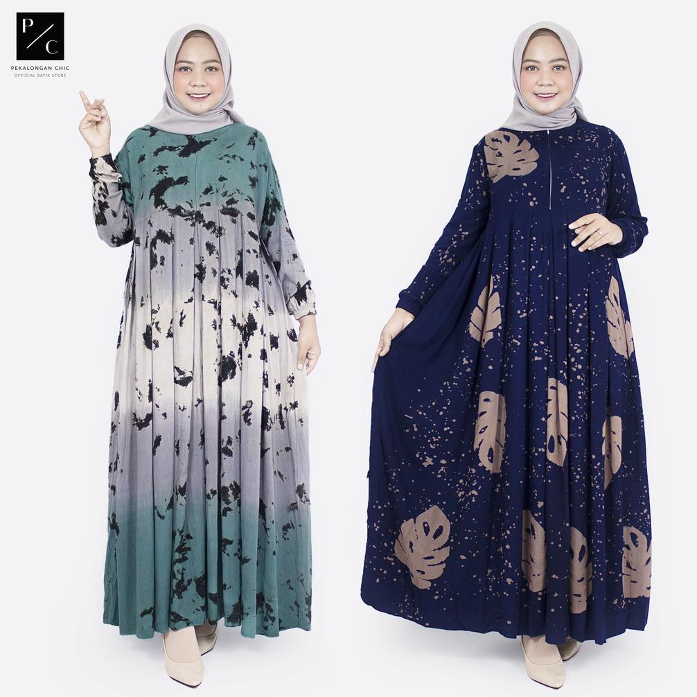 BEST SELLER [BISA COD] GAMIS RAYON PREMIUM / GAMIS TIE DYE KEKINIAN / DRESS MUSLIM / BAJU GAMIS / GA