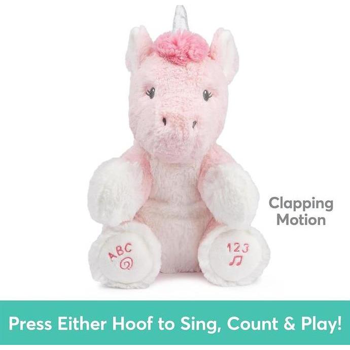 (Good) GUND - ORIGINAL Animated Alora Unicorn ABC 123