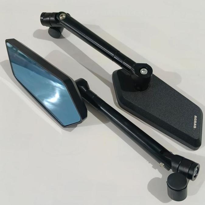 Promo SPION CIRCUIT BIG SEGI LIMA KACA BIRU + BRACKET VAIRING UNIVERSAL MOTOR NMAX AEROX VIXION PCX 