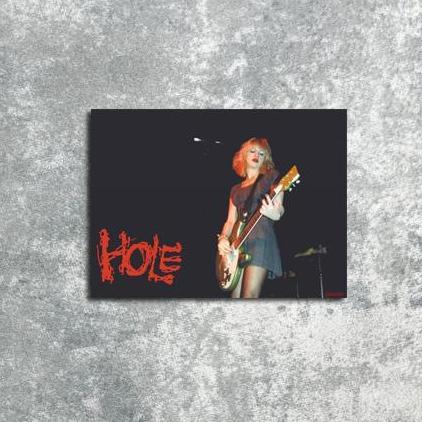 POSTER HIASAN DINDING COURTNEY LOVE HOLE FB27