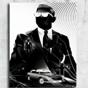 POSTER DEKORASI DINDING TEMA FILM JAMES BOND FB27