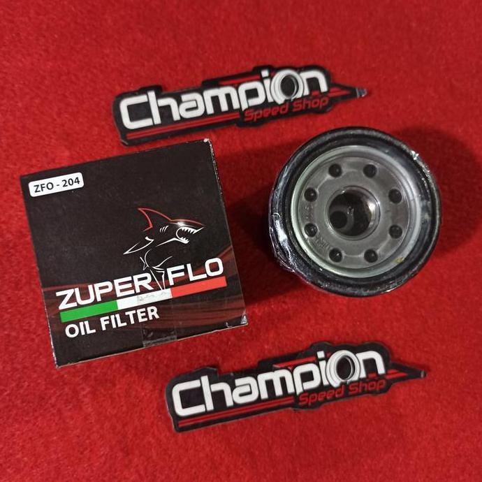One- New- Oil Filter Oli Mesin Zuper Flo Zfo-204 R25 Mt25 Mt-25 R6 R1 Mt09 Mt-09