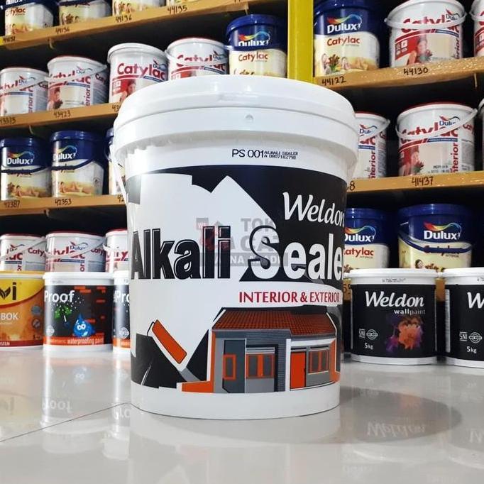 Dop- New- Cat Alkali Sealer Weldon 25 Kg Untuk Cat Dasar Dinding Baru