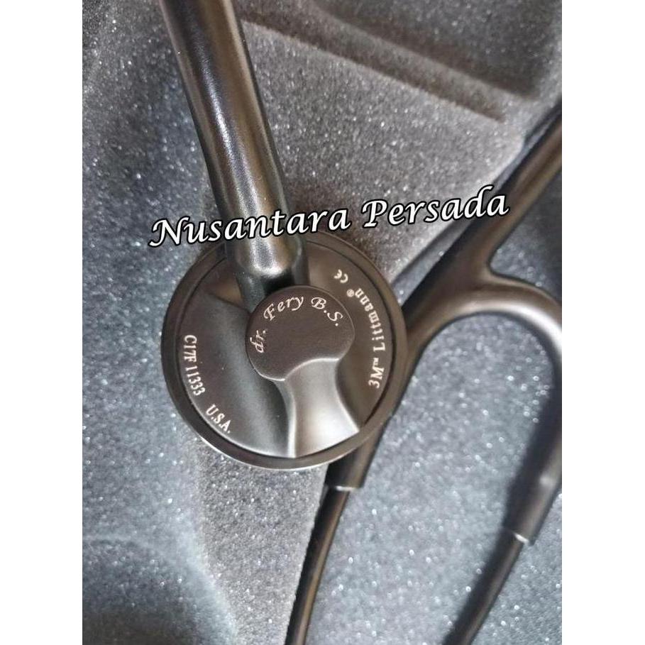 [ New ] Ukir Nama Stetoskop Gravir Grafir Laser Littmann Master Cardiology