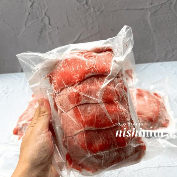 Nyumi- Daging Slice 500Gr Beef Halal Sirloin Beff Slice Daging Sapi Pemium
