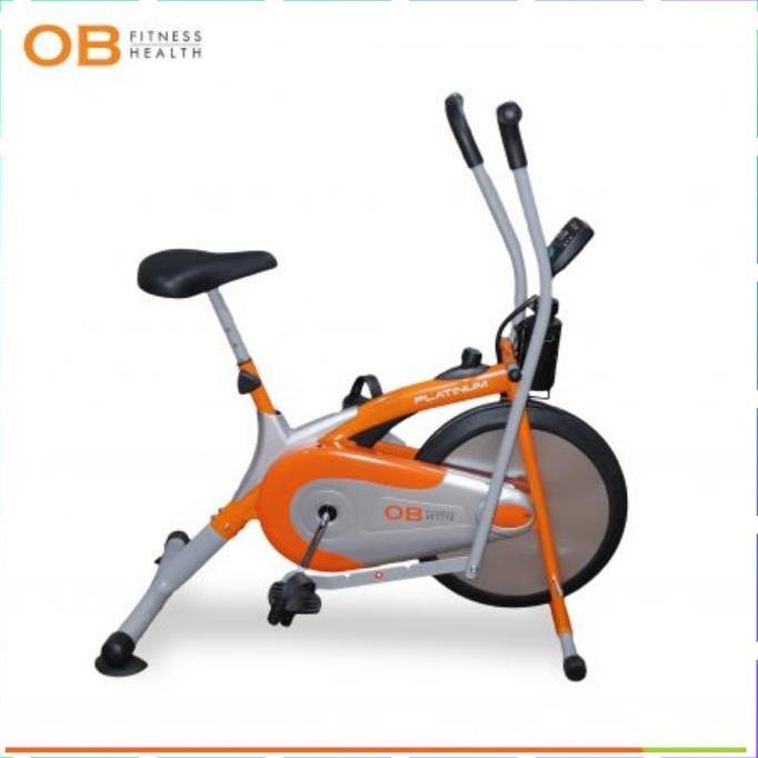 (Best) OB Fit OB 6011 Sepeda Statis Dual Motion Platinum Bike Best Seller