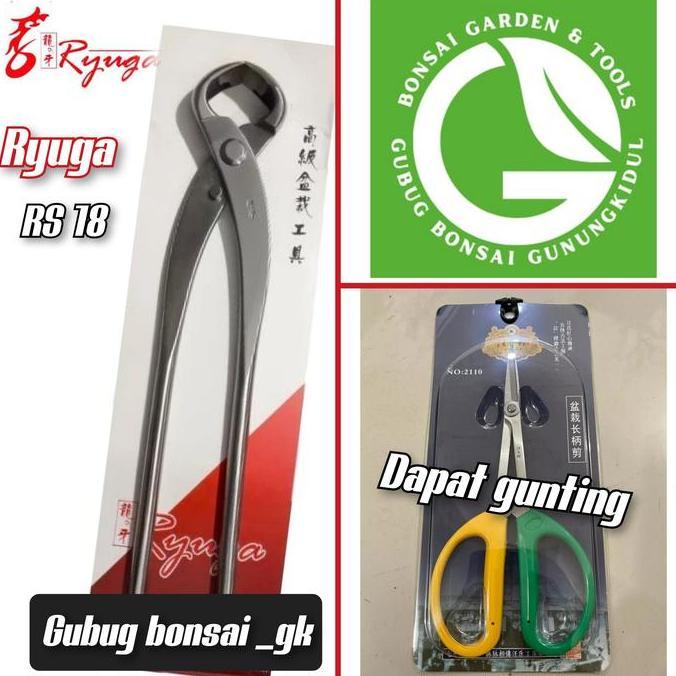 Best Seller Catok Krekut Bonsai Ryuga Rs18 Cembung Stainles Premium