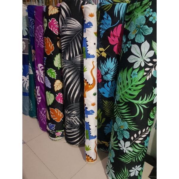 Bahan Kain Sprei L 240 Motif Bunga