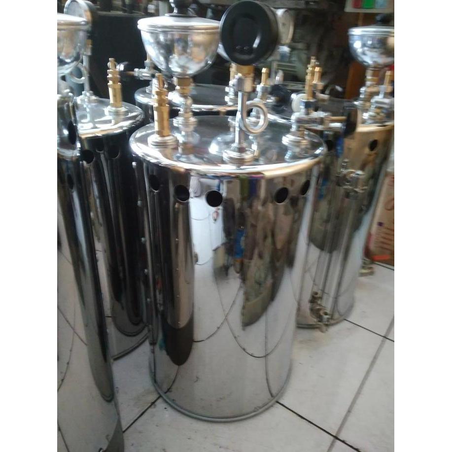 Setrika uap boiler 20 liter full set Alqshop