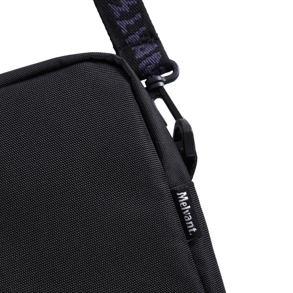 TERBARU Melvant - MCSB Romanov Black Compact Shoulder Bag | Tas Selempang Hitam Kecil Pria