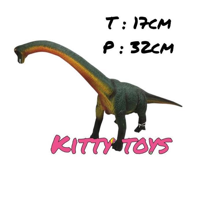mainan - BRACHIOSAURUS BRONTOSAURUS FIGURE DINOSAURUS DINO Diskon