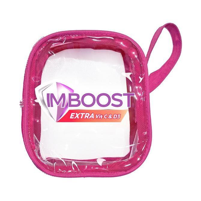 New Product - Gift - Tas Pouch Imboost Clear Naval Storee