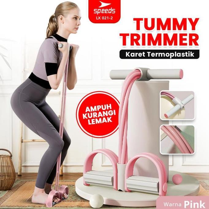 Tummy Trimmer Pull Reducer Expander Elastis Resistance Band Lx 021-02