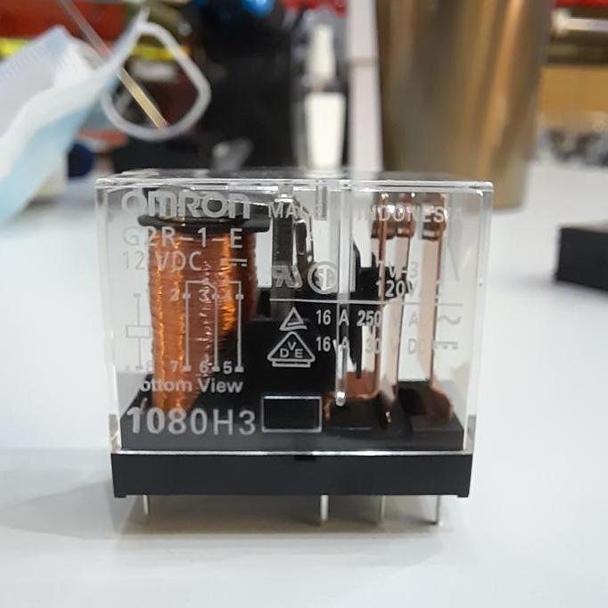 OMRON G2R-1-E / G2R1E / G2R DC12V DC24V PCB POWER RELAY 12VDC / 24VDC