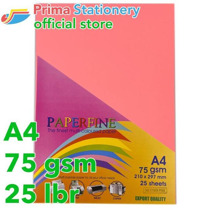 (Best) Kertas HVS Warna Paperfine Cyber Pink