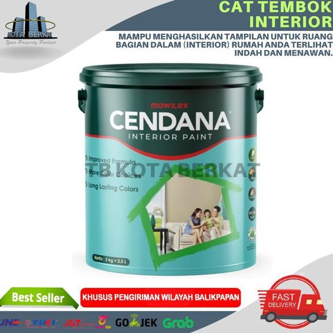 Best Seller Cat Mowilex Cendana / Cat Tembok Interior Mowilex Cendana 25Kg Premium