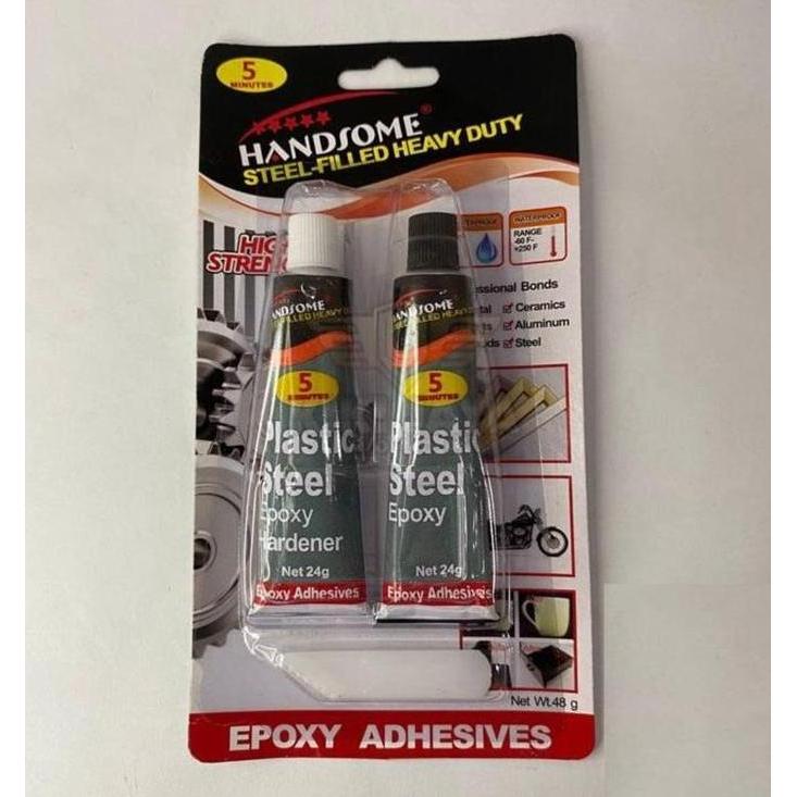Fita - Lem Besi Super Kuat 5 Menit / Lem Tahan Panas Tekanan Tinggi / Lem Campur Epoxy