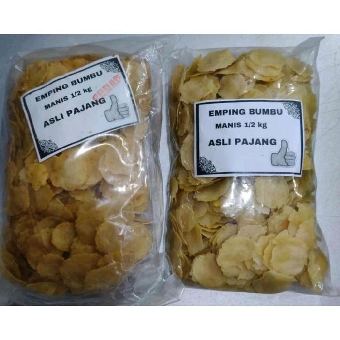 READY Emping Bumbu Manis Asli Pajang Kalbar / Kerupuk Emping Melinjo / Emping Mlinjo / Emping Belinj