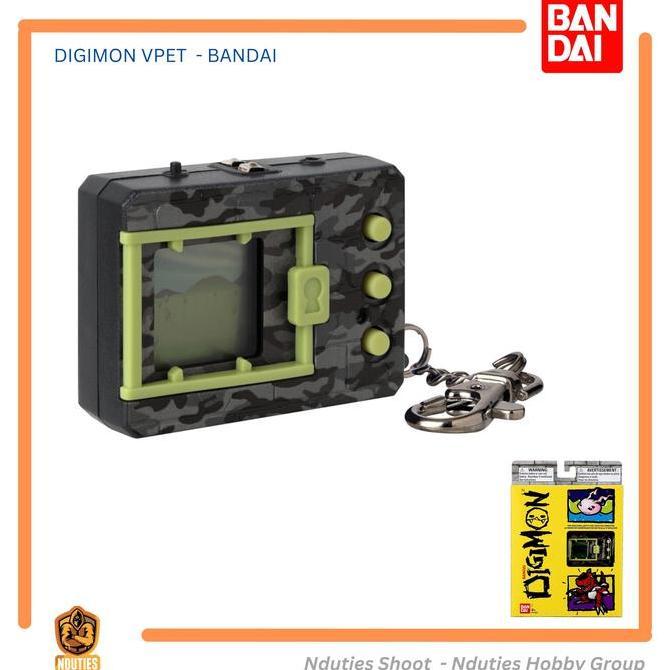 GRATIS ONGKIR DIGIMON VPET 20th Anniversary Dark Camouflage Ver. D Bandai Original