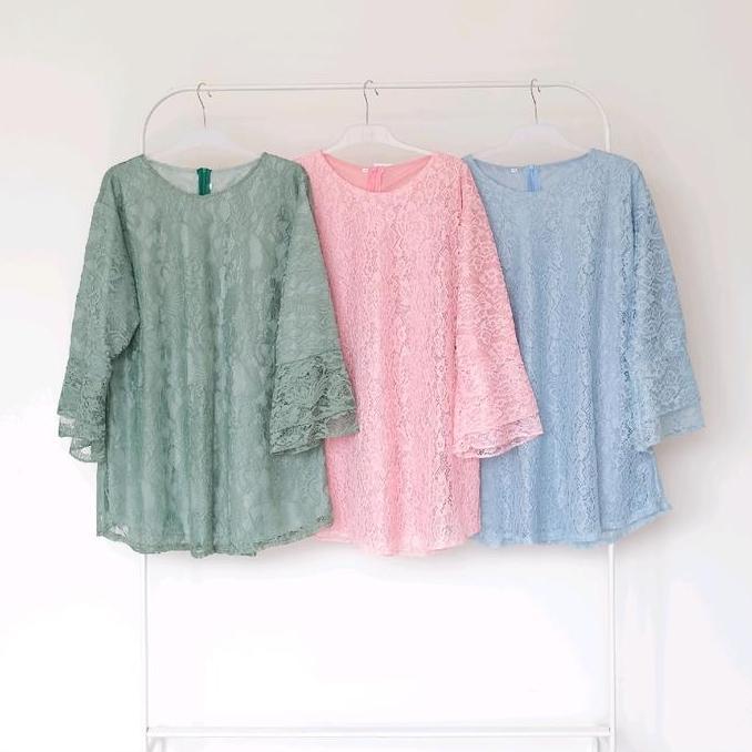 Donna- Baju Brokat Jumbo Nita Ld120 Ld130 Ld140
