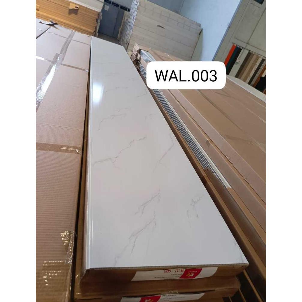 Wallboard Panel PVC Uk 40cmx295cm / Wallboard WPC / Wallboard hiasan dinding Wallboard kayu