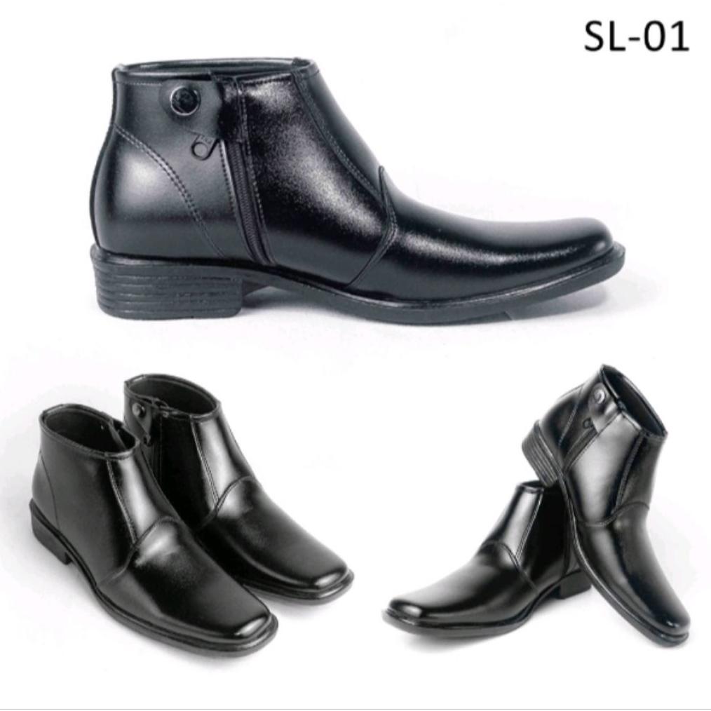Diskon Sepatu Pdh Resleting Pria