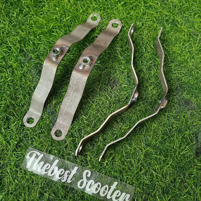 Breket wildop vespa plat dudukan wildop vespa ring 8 tebal 2mm tebal