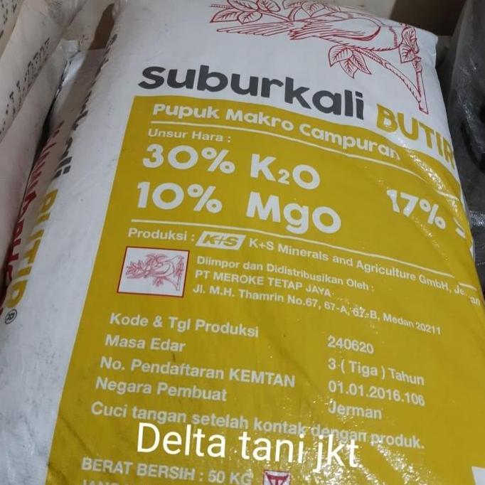 PUPUK SUBUR KALI BUTIR 50KG
