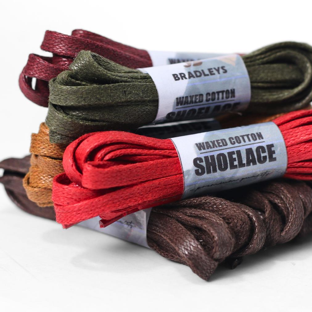 VALUE PACK BRADLEYS SHOELACE WAXED 70-150CM TALI LILIN UNTUK SEPATU KULIT