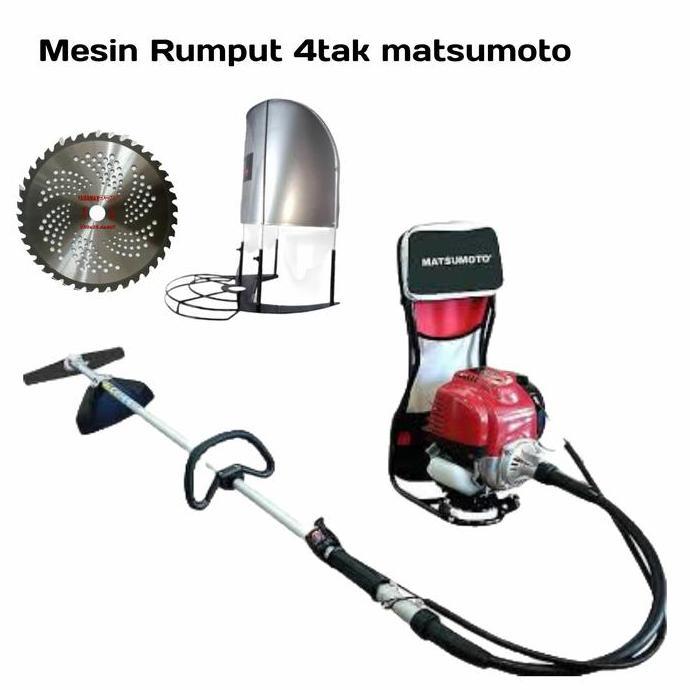 Mesin Potong Rumput 4Tak MATSUMOTO MBC 435HD + Tudung Padi