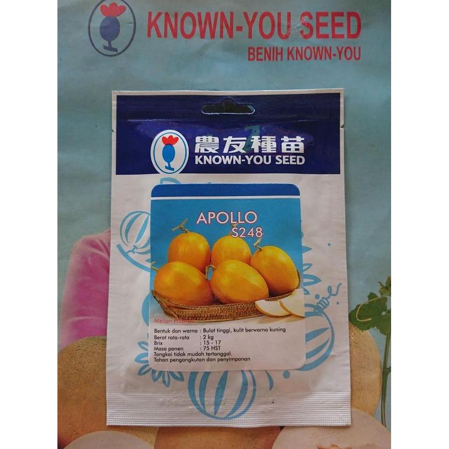Benih melon golden APOLLO Isi 20gr Original Expired April 2027