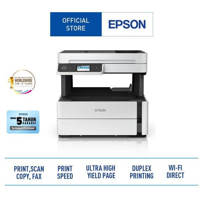 (Best) Printer Epson M3170 Inkjet Monochrome All In One Ink Tank