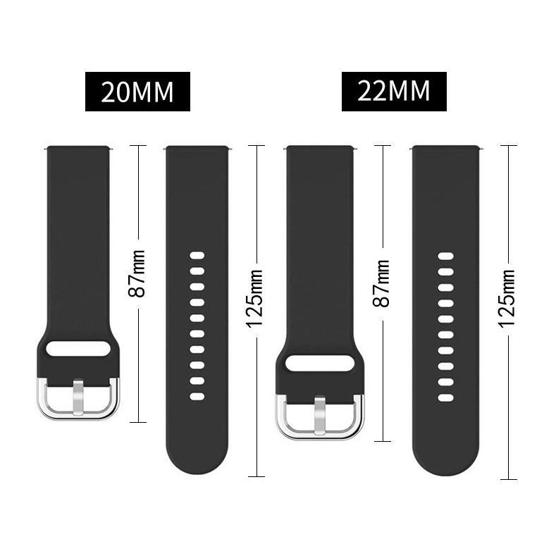 CUCI GUDANG Tali oraimo Watch 5 Lite Strap/ Smartwatch oraimo Watch 5 Max Strap Soft Rubber Band 22m